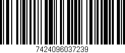 Código de barras (EAN, GTIN, SKU, ISBN): '7424096037239'