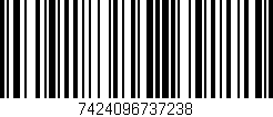 Código de barras (EAN, GTIN, SKU, ISBN): '7424096737238'