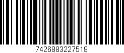 Código de barras (EAN, GTIN, SKU, ISBN): '7426883227519'