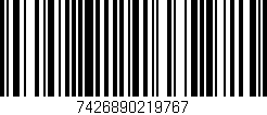 Código de barras (EAN, GTIN, SKU, ISBN): '7426890219767'