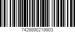 Código de barras (EAN, GTIN, SKU, ISBN): '7426890219903'