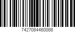 Código de barras (EAN, GTIN, SKU, ISBN): '7427084460088'
