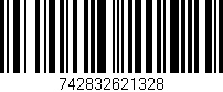 Código de barras (EAN, GTIN, SKU, ISBN): '742832621328'