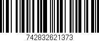 Código de barras (EAN, GTIN, SKU, ISBN): '742832621373'