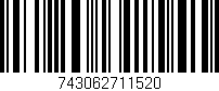 Código de barras (EAN, GTIN, SKU, ISBN): '743062711520'