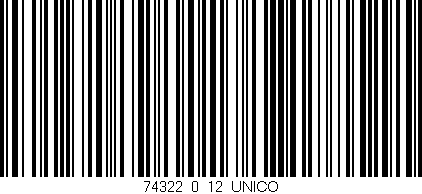 Código de barras (EAN, GTIN, SKU, ISBN): '74322_0_12_UNICO'