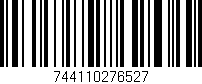 Código de barras (EAN, GTIN, SKU, ISBN): '744110276527'