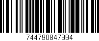 Código de barras (EAN, GTIN, SKU, ISBN): '744790847994'
