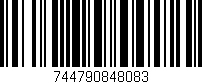Código de barras (EAN, GTIN, SKU, ISBN): '744790848083'