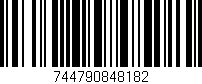 Código de barras (EAN, GTIN, SKU, ISBN): '744790848182'