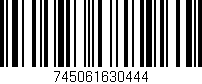 Código de barras (EAN, GTIN, SKU, ISBN): '745061630444'