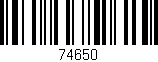 Código de barras (EAN, GTIN, SKU, ISBN): '74650'