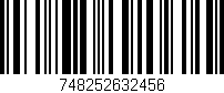 Código de barras (EAN, GTIN, SKU, ISBN): '748252632456'