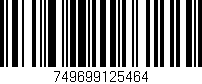 Código de barras (EAN, GTIN, SKU, ISBN): '749699125464'