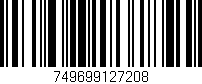 Código de barras (EAN, GTIN, SKU, ISBN): '749699127208'