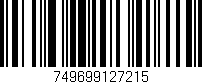 Código de barras (EAN, GTIN, SKU, ISBN): '749699127215'