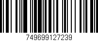 Código de barras (EAN, GTIN, SKU, ISBN): '749699127239'