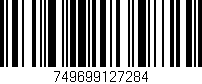 Código de barras (EAN, GTIN, SKU, ISBN): '749699127284'