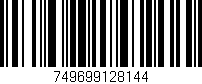 Código de barras (EAN, GTIN, SKU, ISBN): '749699128144'