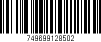 Código de barras (EAN, GTIN, SKU, ISBN): '749699128502'