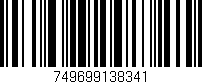 Código de barras (EAN, GTIN, SKU, ISBN): '749699138341'