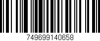 Código de barras (EAN, GTIN, SKU, ISBN): '749699140658'
