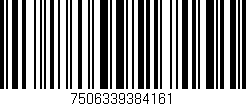 Código de barras (EAN, GTIN, SKU, ISBN): '7506339384161'