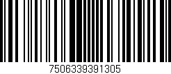 Código de barras (EAN, GTIN, SKU, ISBN): '7506339391305'