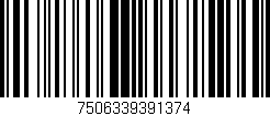 Código de barras (EAN, GTIN, SKU, ISBN): '7506339391374'
