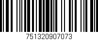 Código de barras (EAN, GTIN, SKU, ISBN): '751320907073'