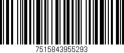 Código de barras (EAN, GTIN, SKU, ISBN): '7515843955293'