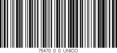 Código de barras (EAN, GTIN, SKU, ISBN): '75470_0_0_UNICO'