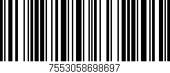 Código de barras (EAN, GTIN, SKU, ISBN): '7553058698697'