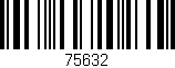 Código de barras (EAN, GTIN, SKU, ISBN): '75632'