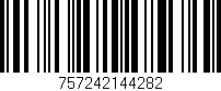 Código de barras (EAN, GTIN, SKU, ISBN): '757242144282'