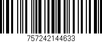 Código de barras (EAN, GTIN, SKU, ISBN): '757242144633'