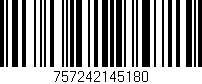 Código de barras (EAN, GTIN, SKU, ISBN): '757242145180'