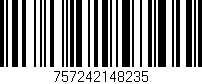 Código de barras (EAN, GTIN, SKU, ISBN): '757242148235'