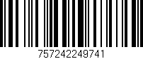 Código de barras (EAN, GTIN, SKU, ISBN): '757242249741'