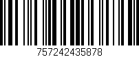 Código de barras (EAN, GTIN, SKU, ISBN): '757242435878'