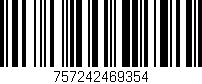 Código de barras (EAN, GTIN, SKU, ISBN): '757242469354'