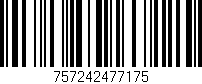 Código de barras (EAN, GTIN, SKU, ISBN): '757242477175'