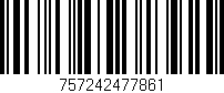 Código de barras (EAN, GTIN, SKU, ISBN): '757242477861'