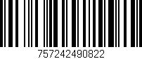 Código de barras (EAN, GTIN, SKU, ISBN): '757242490822'