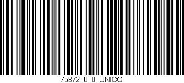 Código de barras (EAN, GTIN, SKU, ISBN): '75872_0_0_UNICO'