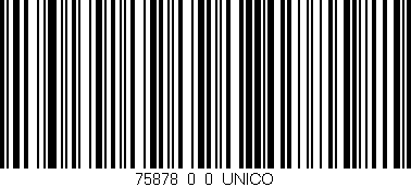 Código de barras (EAN, GTIN, SKU, ISBN): '75878_0_0_UNICO'