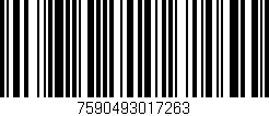 Código de barras (EAN, GTIN, SKU, ISBN): '7590493017263'