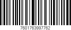 Código de barras (EAN, GTIN, SKU, ISBN): '7601763997762'