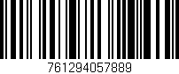 Código de barras (EAN, GTIN, SKU, ISBN): '761294057889'