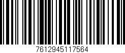 Código de barras (EAN, GTIN, SKU, ISBN): '7612945117564'
